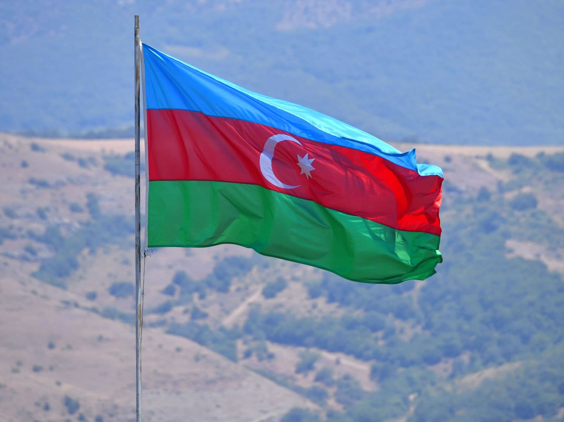 Azerbaijan Flag